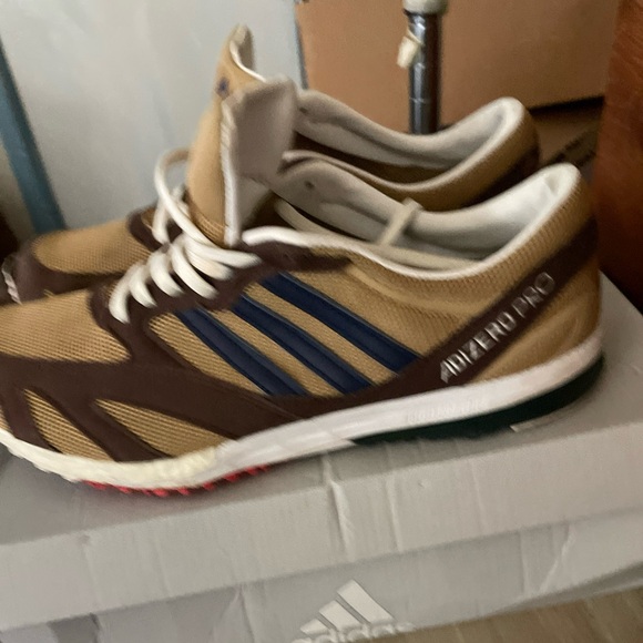 adidas Noah x Lab Race Brown Dark Blue,9.5 - Picture 1 of 7